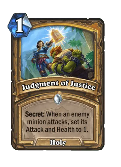 Judgment of Justice