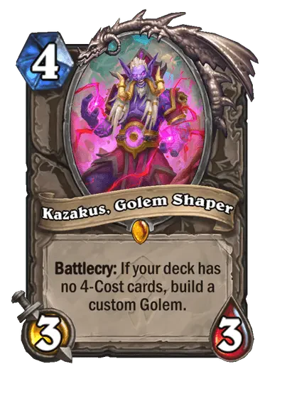 Kazakus, Golem Shaper