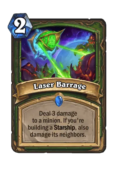 Laser Barrage