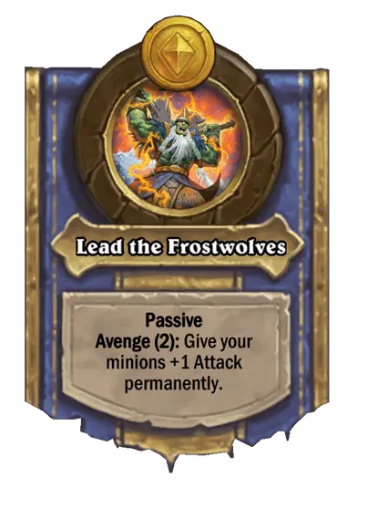 Lead the Frostwolves