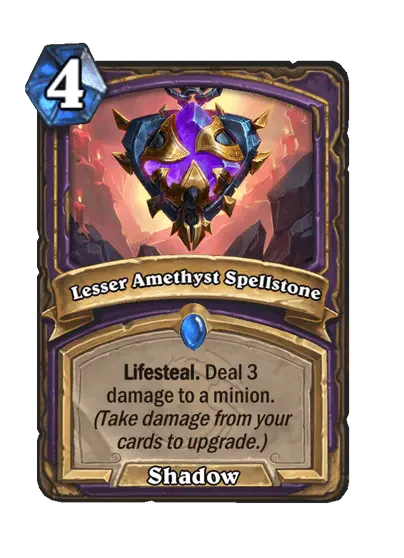 Lesser Amethyst Spellstone