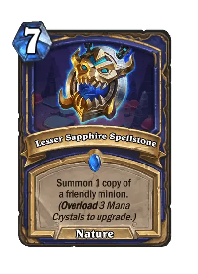 Lesser Sapphire Spellstone