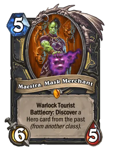 Maestra, Mask Merchant