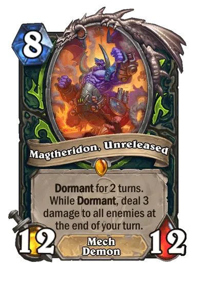 Magtheridon, Unreleased