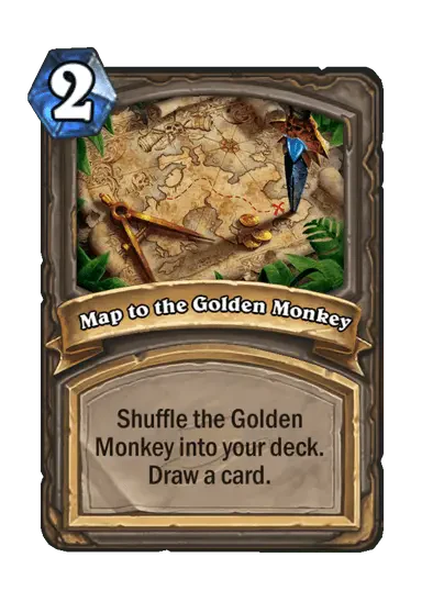 Map to the Golden Monkey