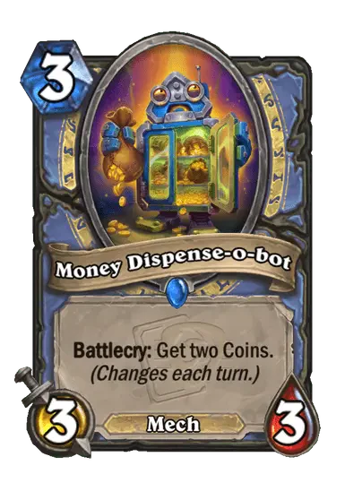 Money Dispense-o-bot