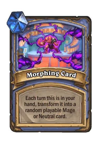 Morphing Card