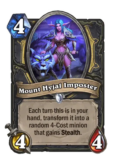 Mount Hyjal Imposter