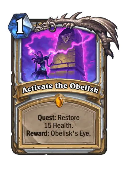 Activate the Obelisk