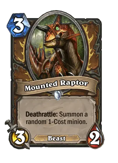 Mounted Raptor