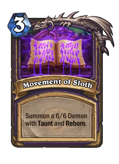 Movement of Sloth