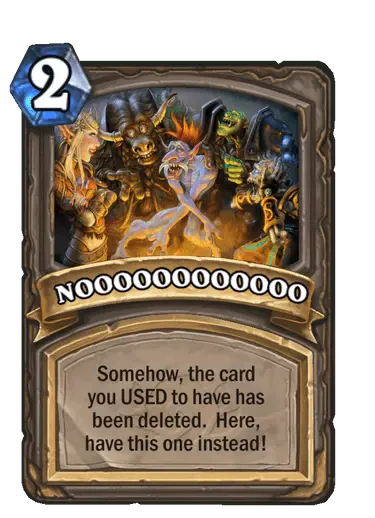 NOOOOOOOOOOOO