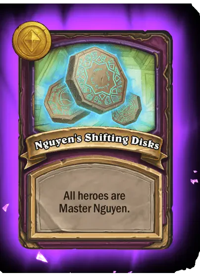 Nguyen's Shifting Disks