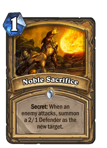 Noble Sacrifice