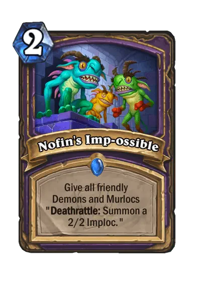 Nofin's Imp-ossible