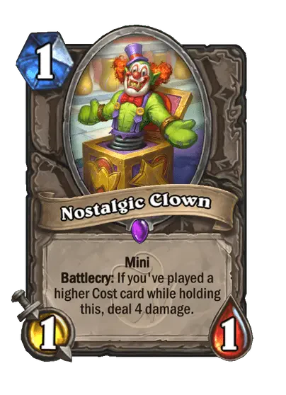 Nostalgic Clown