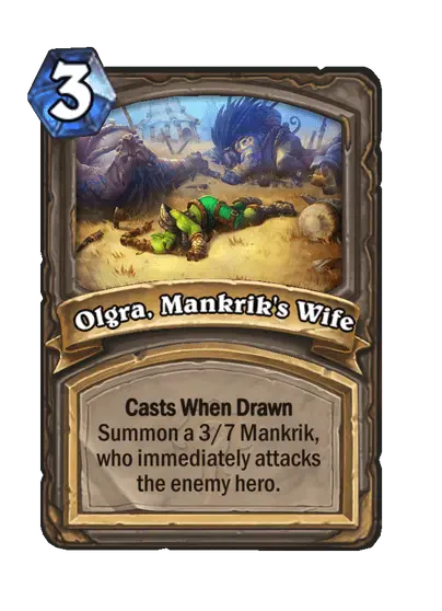 Olgra, Mankrik's Wife