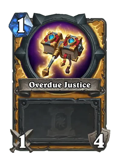 Overdue Justice