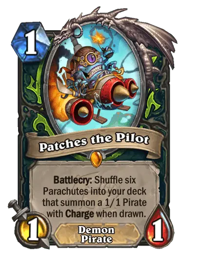 Patches the Pilot