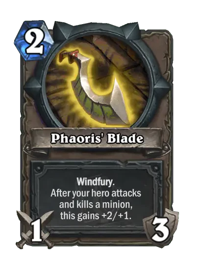 Phaoris' Blade