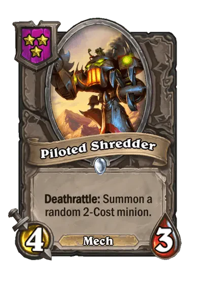 Piloted Shredder