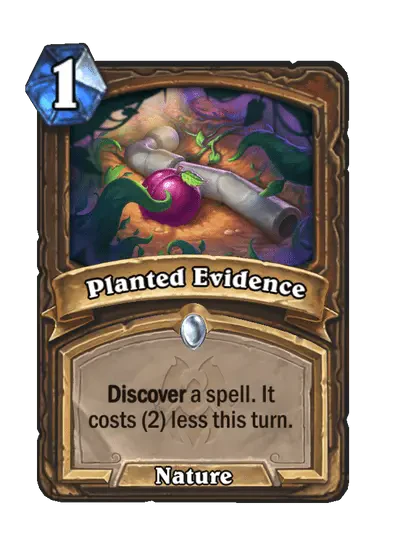 Planted Evidence