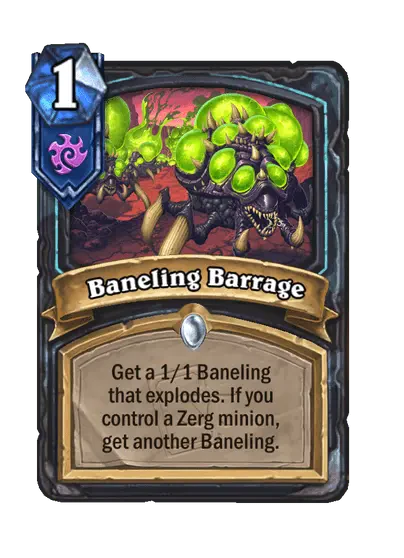 Baneling Barrage