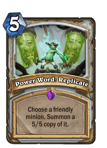 Power Word: Replicate