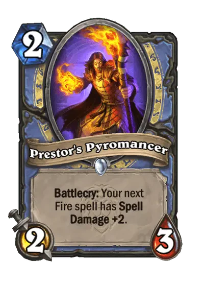 Prestor's Pyromancer