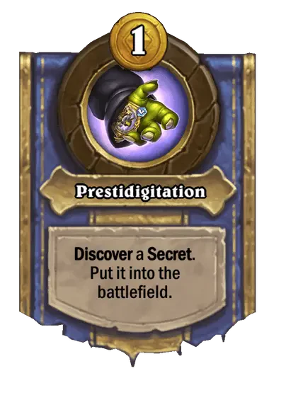 Prestidigitation