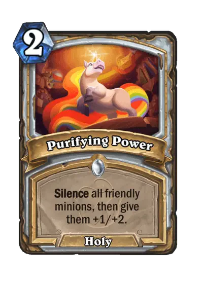 Purifying Power