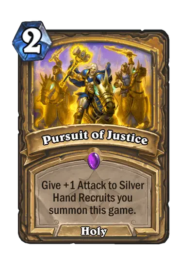 Pursuit of Justice