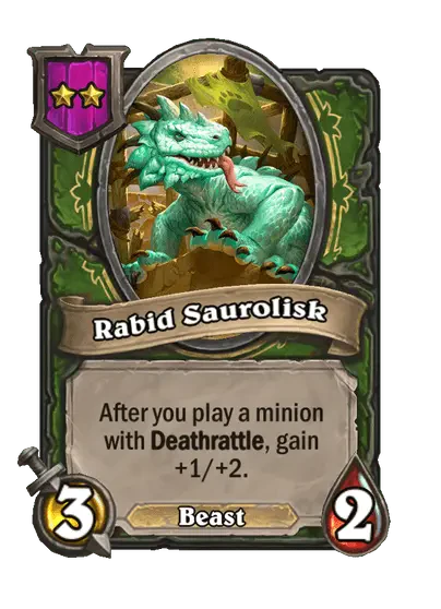 Rabid Saurolisk