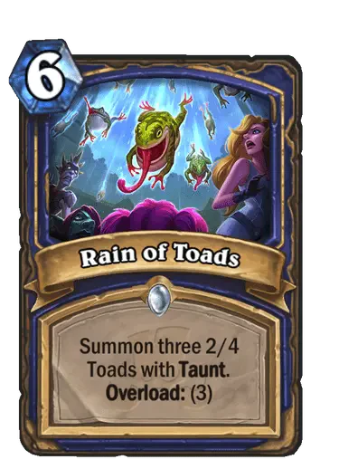 Rain of Toads