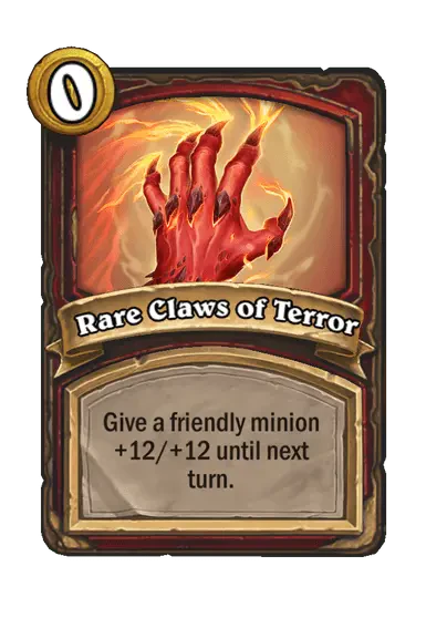 Rare Claws of Terror