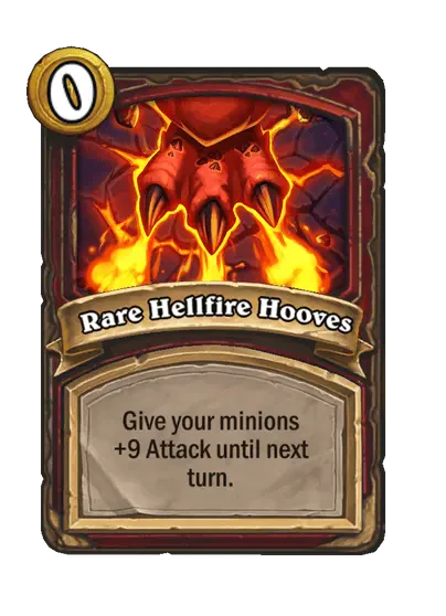 Rare Hellfire Hooves