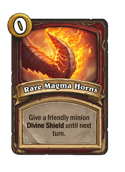 Rare Magma Horns