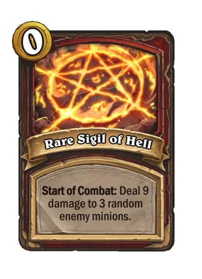 Rare Sigil of Hell