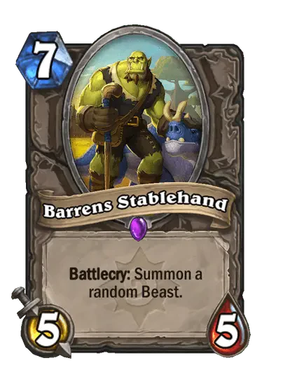 Barrens Stablehand