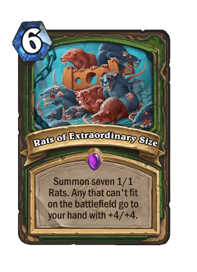 Rats of Extraordinary Size