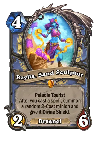 Raylla, Sand Sculptor