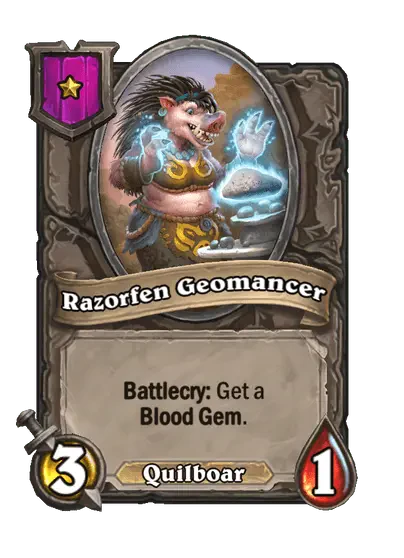 Razorfen Geomancer