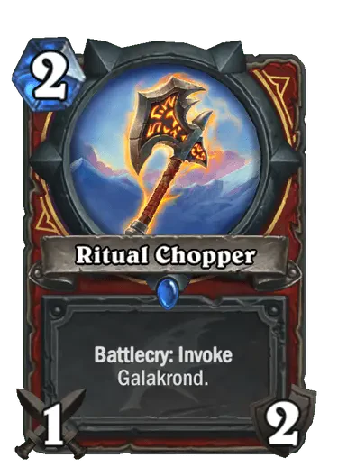 Ritual Chopper