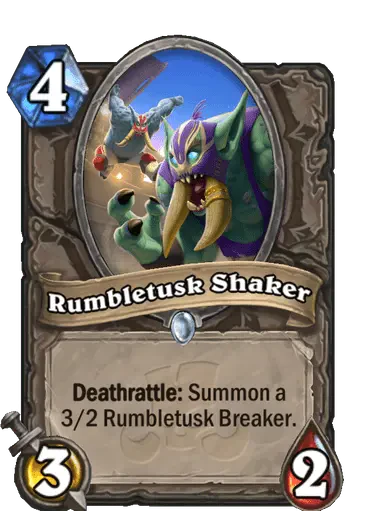 Rumbletusk Shaker