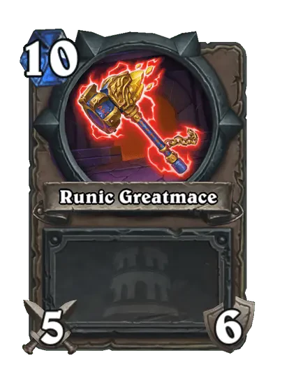 Runic Greatmace