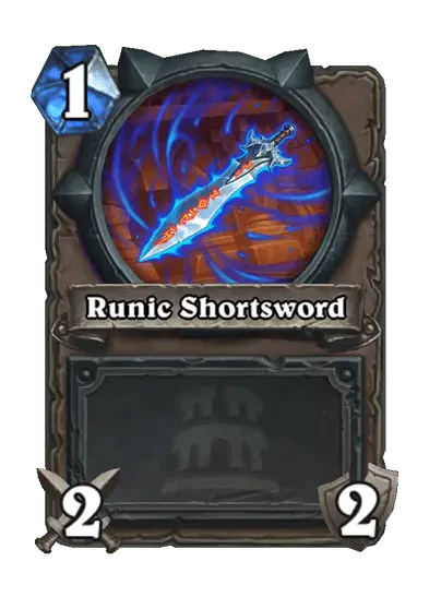 Runic Shortsword