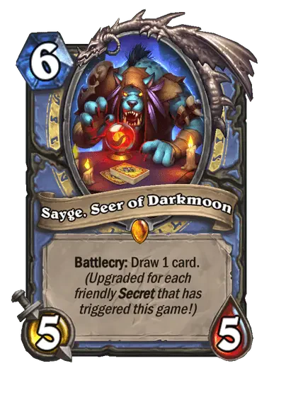 Sayge, Seer of Darkmoon