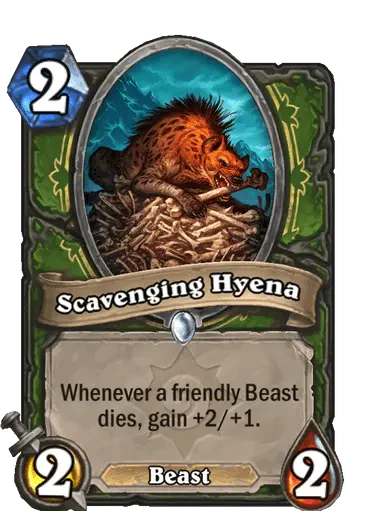 Scavenging Hyena