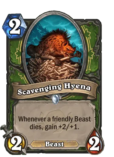 Scavenging Hyena