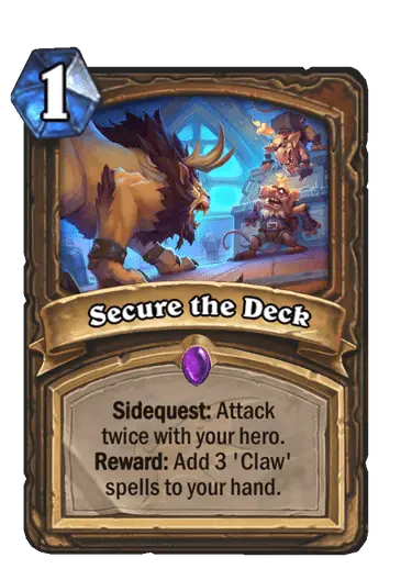 Secure the Deck